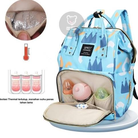 Tersedia Tas Ransel Bayi Multifungsi Diaper Bag Backpack - TB004