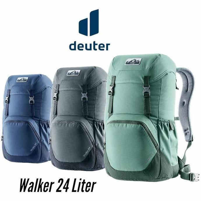 Tersedia deuter walker 20 / 24 tas daypack tas sekolah tas laptop tas deuter