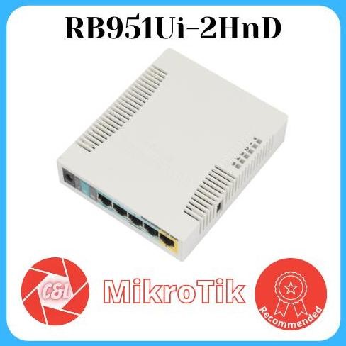 Mikrotik Rb 951 Ui 2Hnd Rb951Ui-2Hnd New Stok