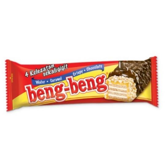 

Beng Beng Box isi 17 pcs x 25 gram Chocolate Wafer Caramel Crispy Reguler Original Biasa Mayora Coklat Beng-BENG Snack Makanan Ringan Cemilan Anak Grosir Murah Termurah Bandung Biskuit Kue Box Gr Dus