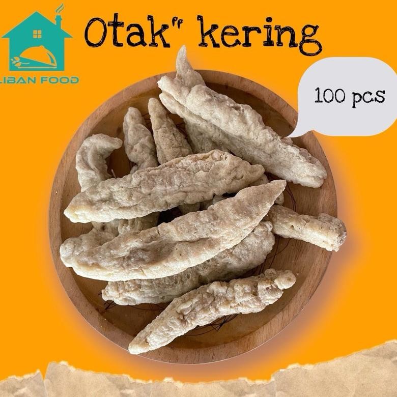 

Otak Otak Kering 100 Pcs (10 Bks) Rasa Ikan Asli