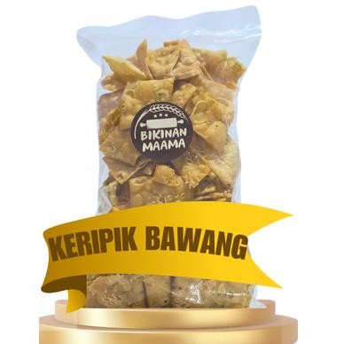 

Cemilan Keripik Bawang 500gr Gurih dan Renyah Ip