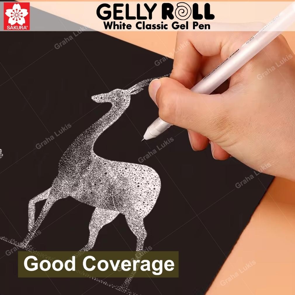 

SAKURA GELLY ROLL WHITE SET 3 / SET 6