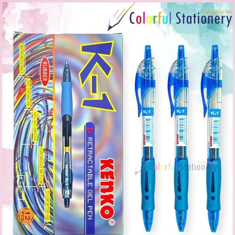 

Pulpen / Ballpoint / Gel Pen Kenko K1 (12 Pcs)
