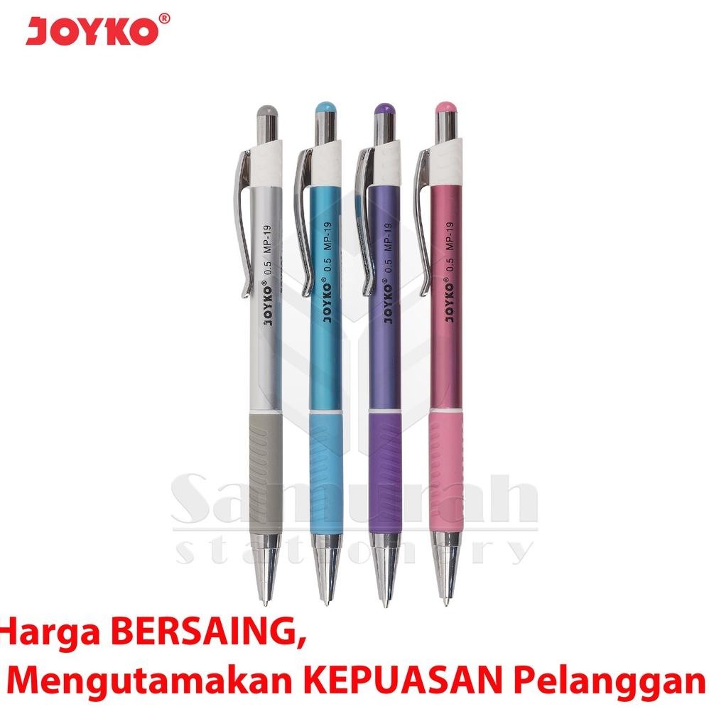 

Pensil Mekanik Joyko MP-19 0.5 mm Per Lusin / Mechanical Pencil MP 19 isi 05 Mili / Pensil Cetek isi ulang Kecil