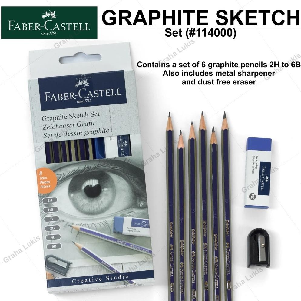

Faber-Castell Graphite Sketch Set (#114000)