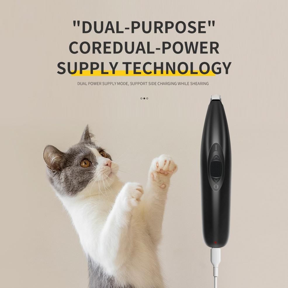 PET MINI CLIPPER PAW - PET TRIMMER PAW - ALAT CUKUR HEWAN MINI MINI CLIPPER