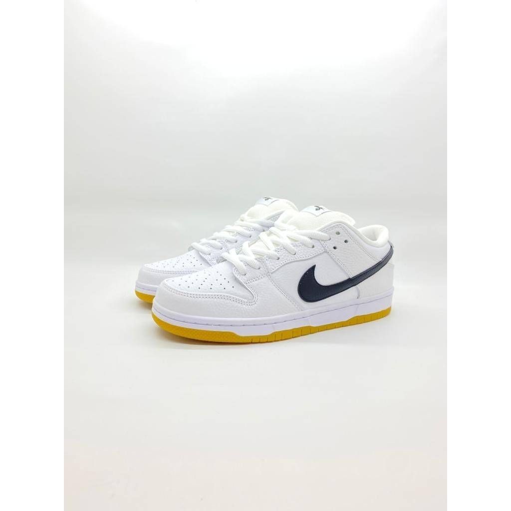 NIKE SB DUNK LOW ORANGE LABEL WHITE NAVY