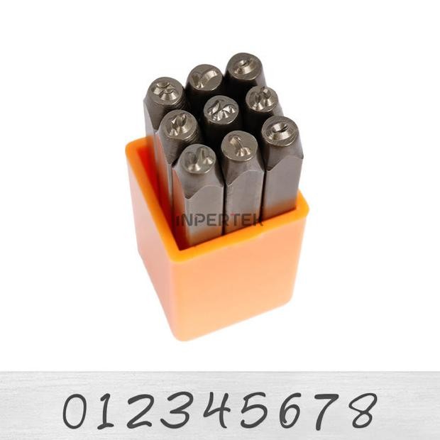 

Nomor Ketok 5mm Number Punch Set 5 mm Angka Stamp Nomer Stempel