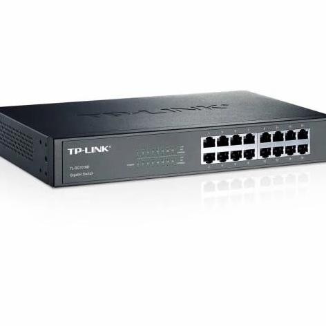 Switch Hub Tp- Link 16 Port Gigabit Tl Sg1016D Original New Stok