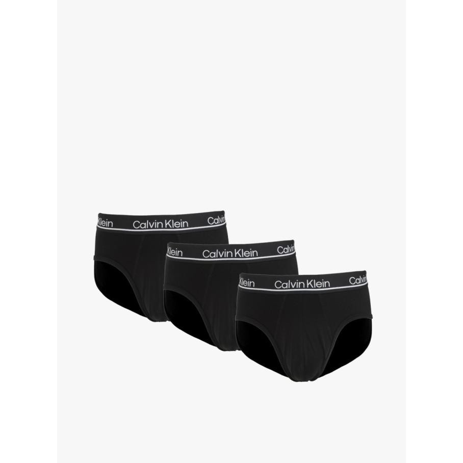 Terbaru Calvin Klein Underwear - Micro Plus Hip Brief 3Pk - Black Termurah
