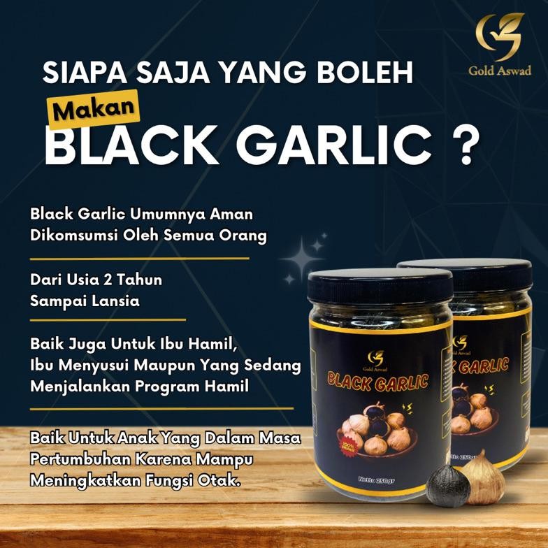 

BLACK GARLIC / BAWANG HITAM TUNGGAL 250 GRAM