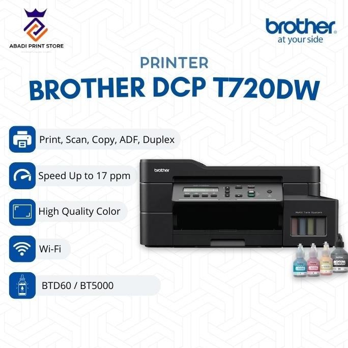 Printer Brother Dcp T720Dw / T720-Dw / T-720-Dw / T 720 Dw New Stok