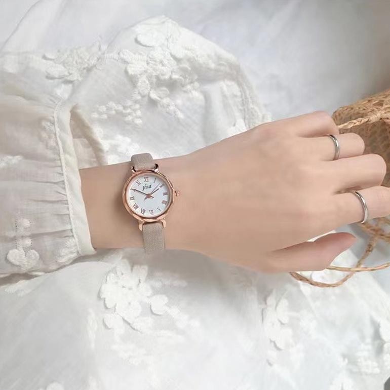 Ready Jam Tangan Wanita Jhui Kecil Analog Romawi Fashion Wanita