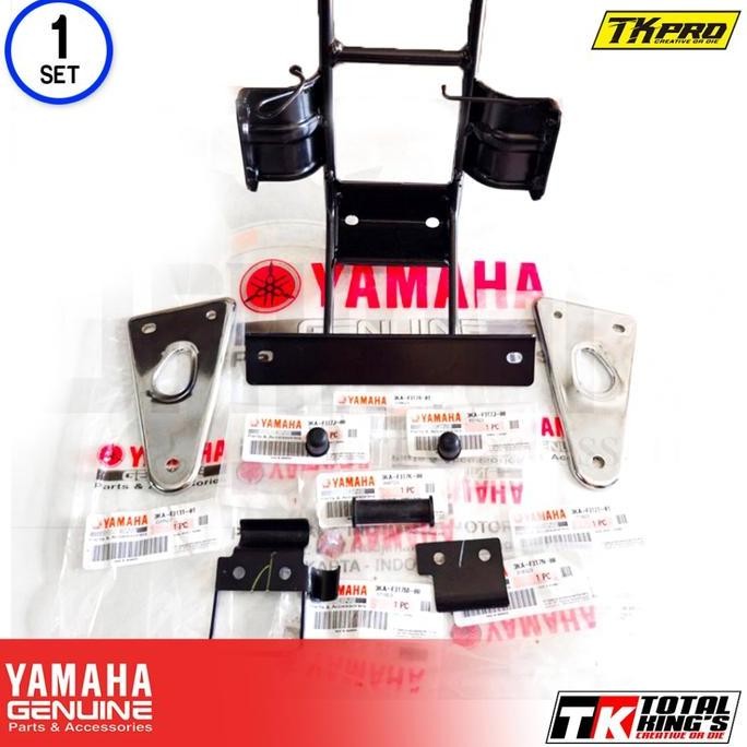 Breket Kupingan Lampu Breket Bracket Stay Lampu Depan Rx K Rx King New 2007 2008 Set [Original Pered