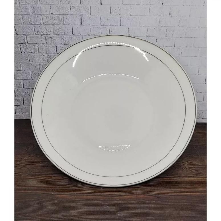 PIRING MAKAN HOTEL POLOS 6 PCS PIRING KERAMIK PIRING BELING