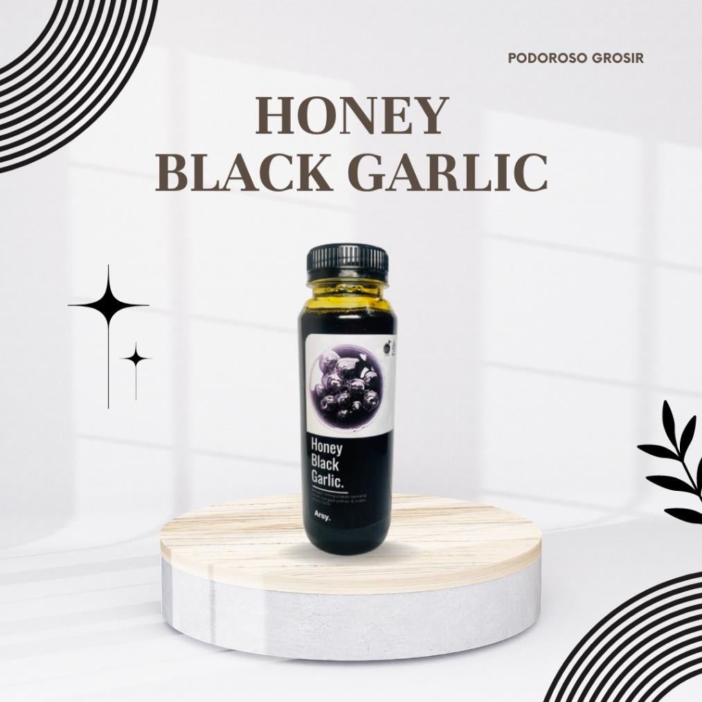 

Honey Black Garlic / Madu Bawang Hitam Tunggal Kemasan 350 Gram Obat Herbal Stamina Tubuh