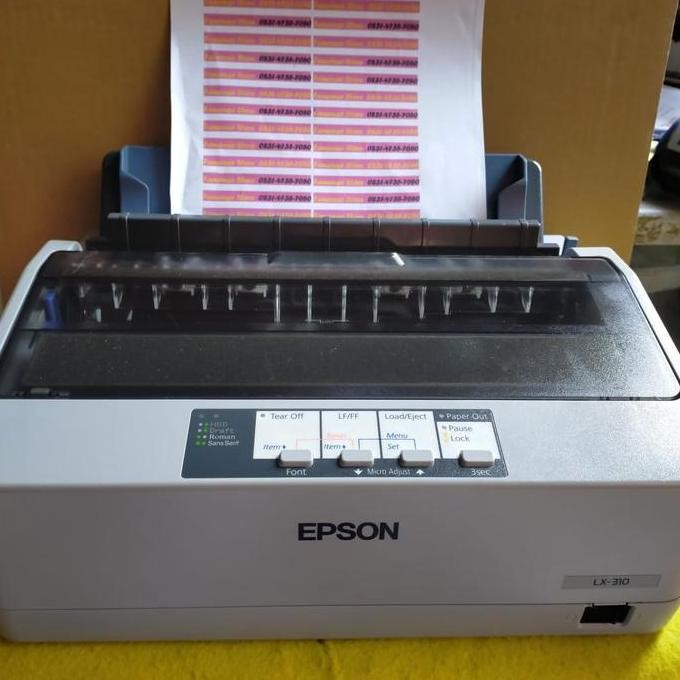 Printer Lx310 Bekas Printer Epson Lx310 New Stok