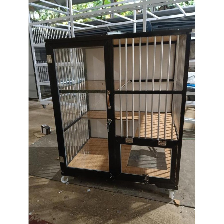 kandang kucing alumunium 1 jumbo