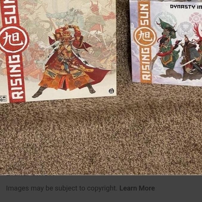 Bundle Rising Sun + Expansion Rising Sun Dynasty Invasion Board Game