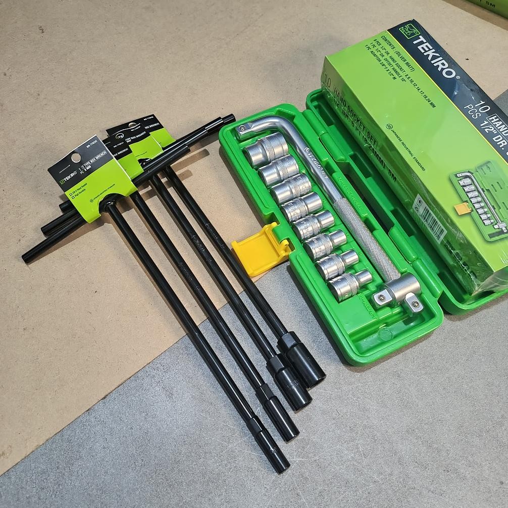 TEKIRO Kunci Lengkap full set / Alat Bengkel Murah / Tools / Peralatan Bengkel