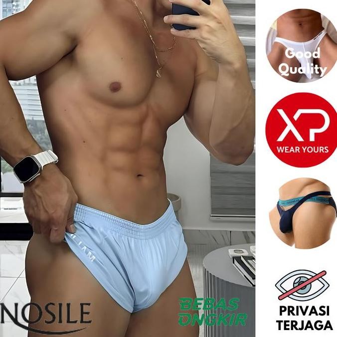 Celana Pendek Sexy Pria Paha Relax & Casual | Short Pants Home & Sports Men Short Cotton Men Underpa