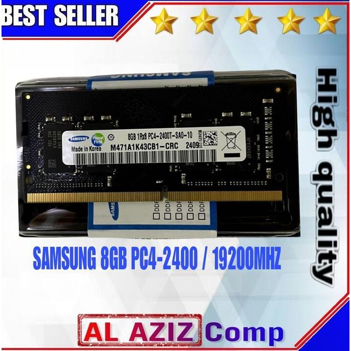 SODDIM SAMSUNG 8 GB DDR4 PC4-2400T
