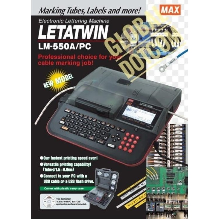 

Mesin Printer Print Label Tubing Letatwin Max Lm-550A Lm550A Lm 550A New Stok