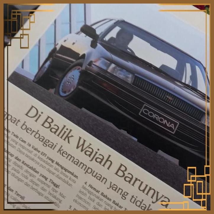 [RBM] BROSUR TOYOTA CORONA TWINCAM