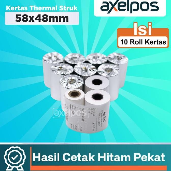 

HRG DISKON Kertas Thermal Struk Kasir 57x48mm Isi 10 Roll