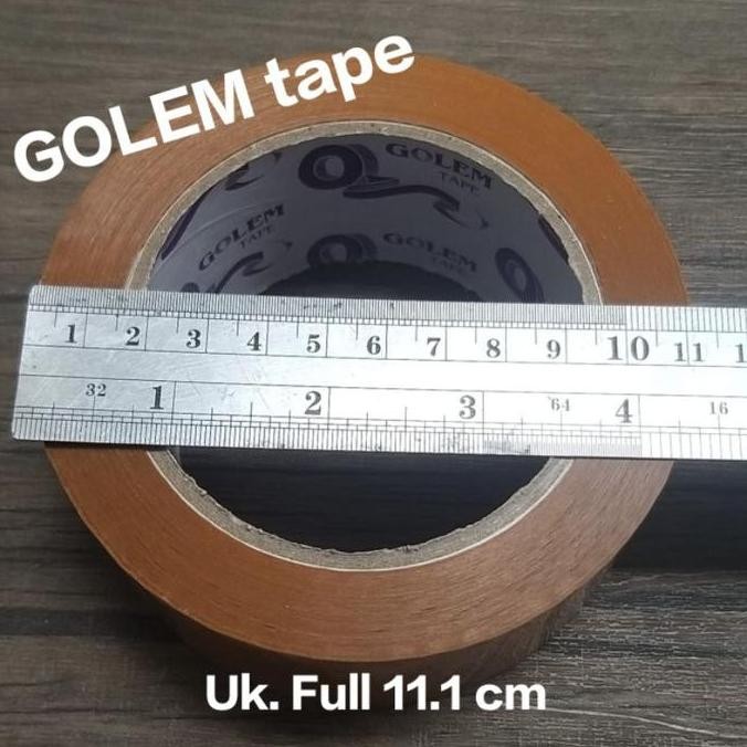 

HRG DISKON 6 pcs Lakban Coklat GOLEM TAPE (48mm 100y) FULL