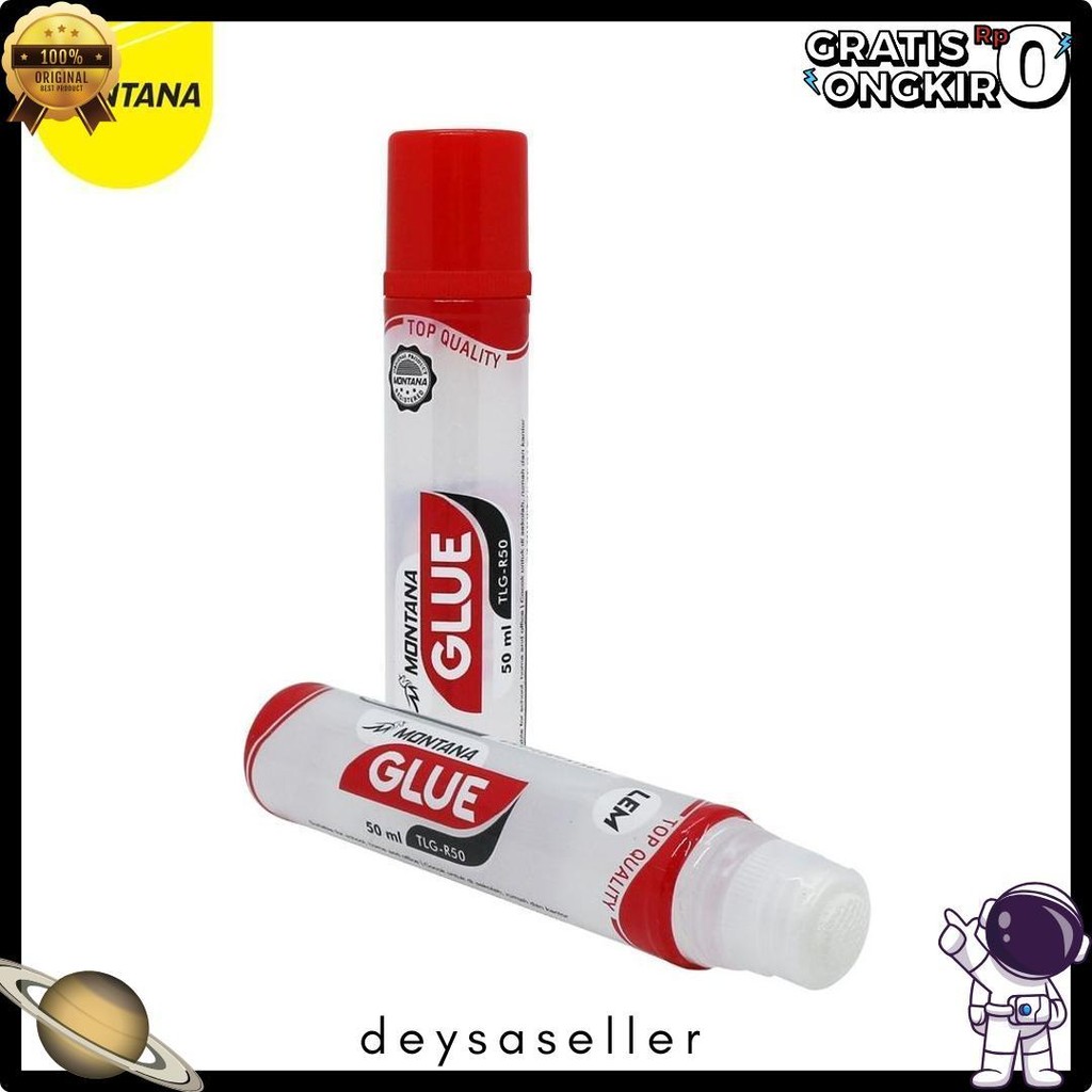 

Montana Lem Cair 50Ml 12 Pcs Liquid Glue Perekat Serbaguna Tlg-R50/Box Terlaris! Produk Ini Banyak Dicari
