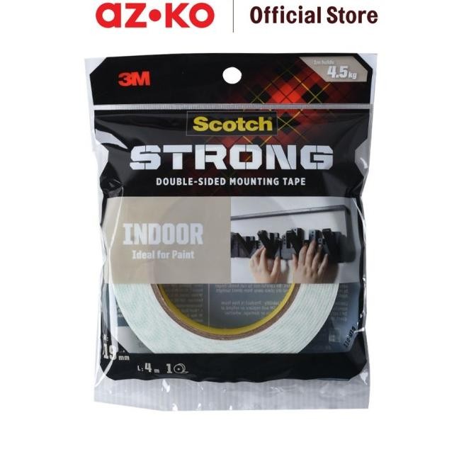 

HOT PROMO AZKO Scotch 3m Mounting Tape Strong Interior 19 Mm X 4 Mtr
