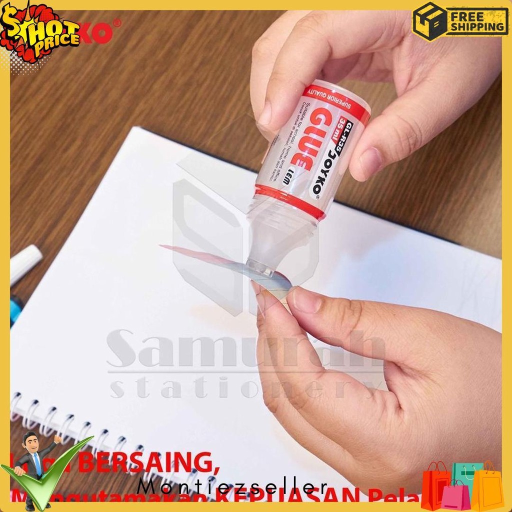 

Liquid Glue Stick Glr-35 Joyko Per Box Isi 12 Pcs / Lem Cair Stik Glr 35 Ml Diskon