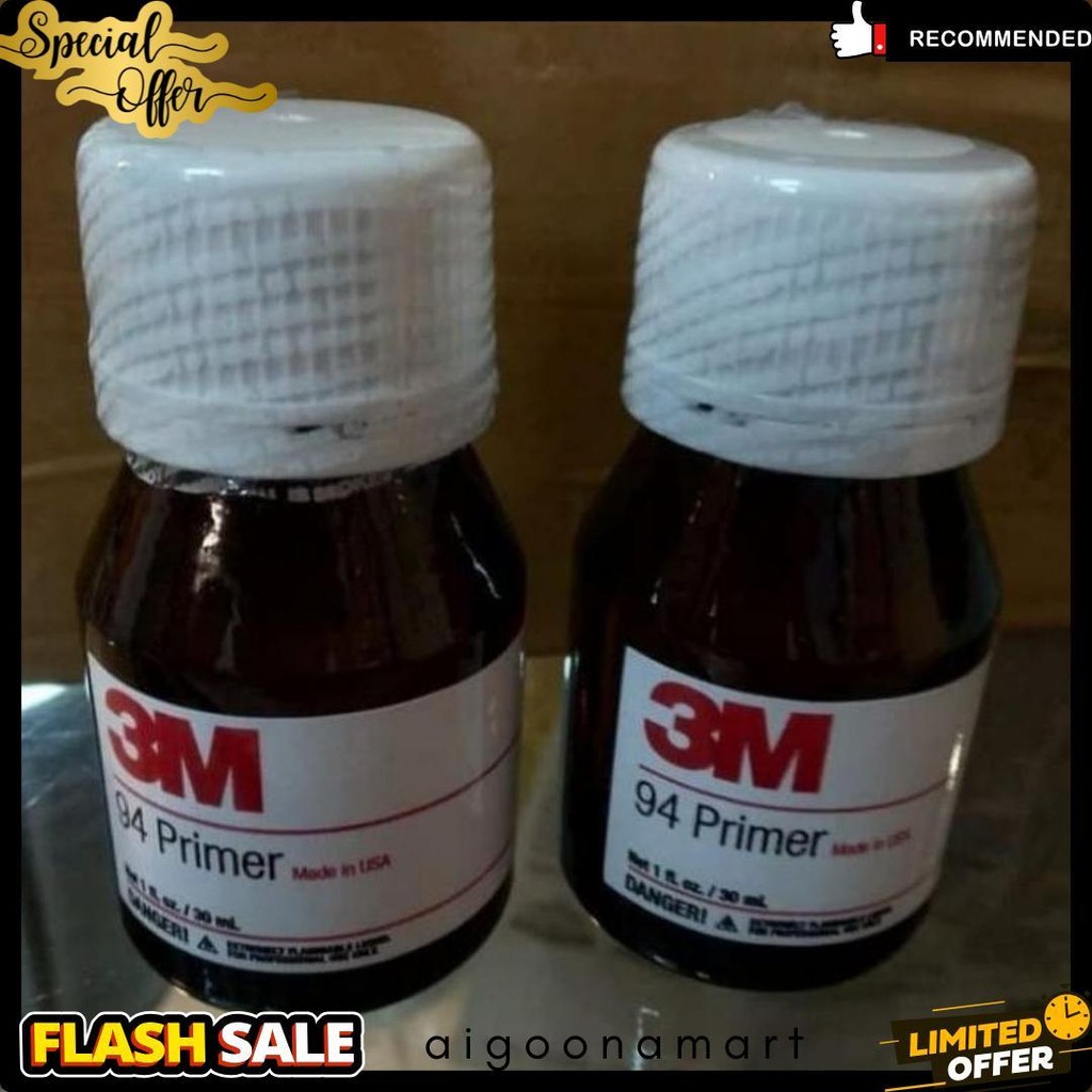 

Lem 94 Primer 3M 30 Ml Lem Penambah Perekat Double Tape Dan Stiker Diskon