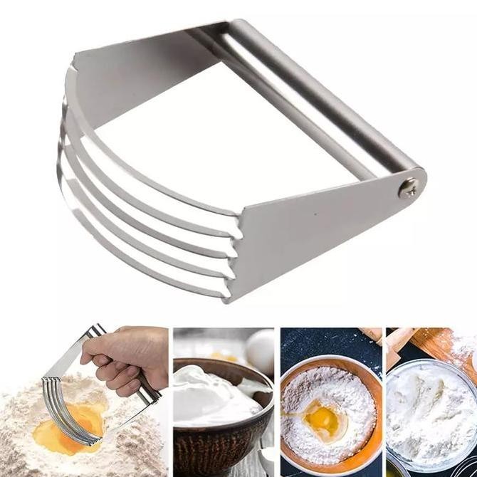 Tersedia Stainless Steel Pastry Blender Pisau Pastry Untuk Mengaduk Adonan