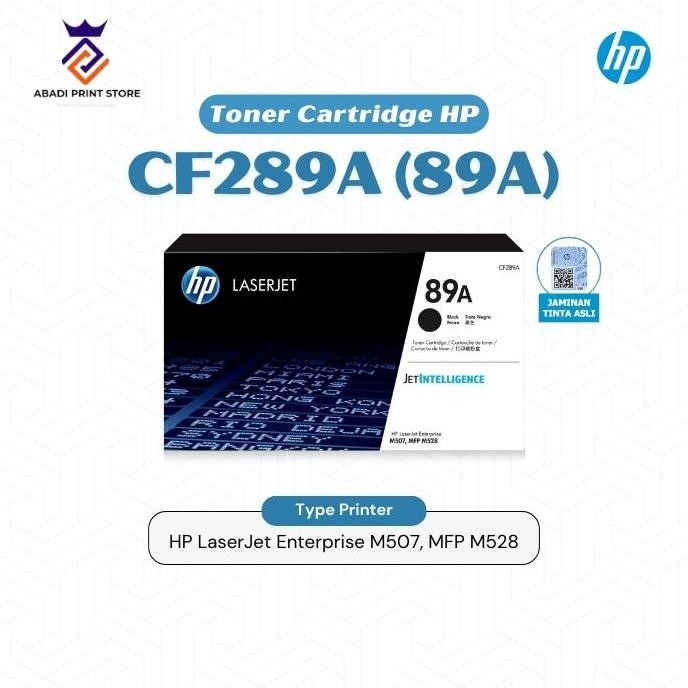 Toner Hp Cf289A (89A) New Stok