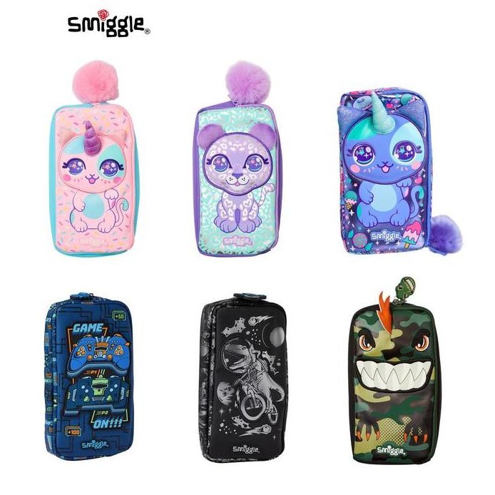 

SMIGGLE Best Budz Character Pocket Pencil Case