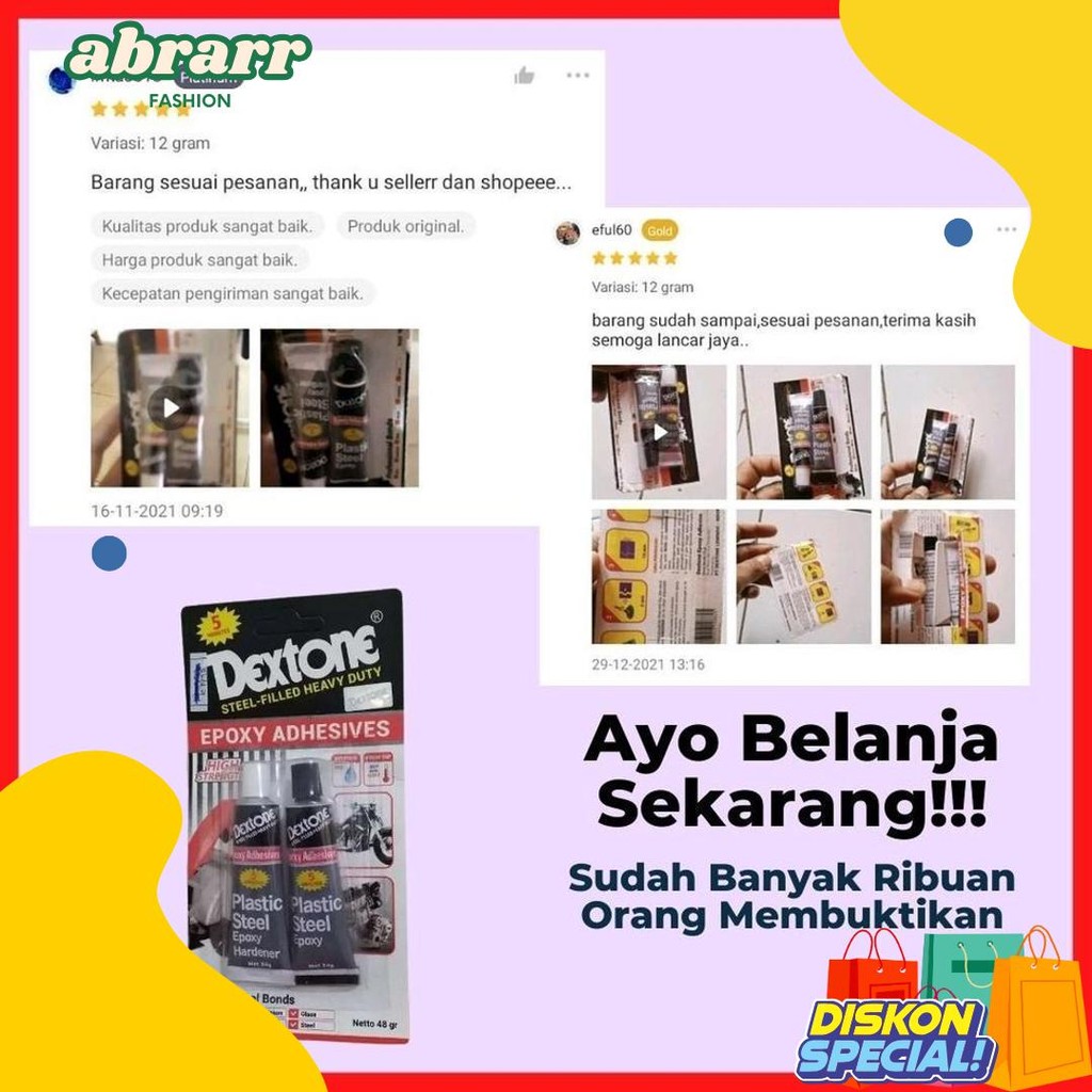 

Dextone Lem Besi Super Lengket Epoxy Perekat Brembo Multi Fungsi Serba Guna Merekat Kan Glue Steel Metal Glass Alumunium Logam Kaca Mesin Body Plastik Motor Retak Berkualitas Kuat Tahan Lama Adhesive Kayu Wood Baja Tembaga Keramik Langsung Kering 47