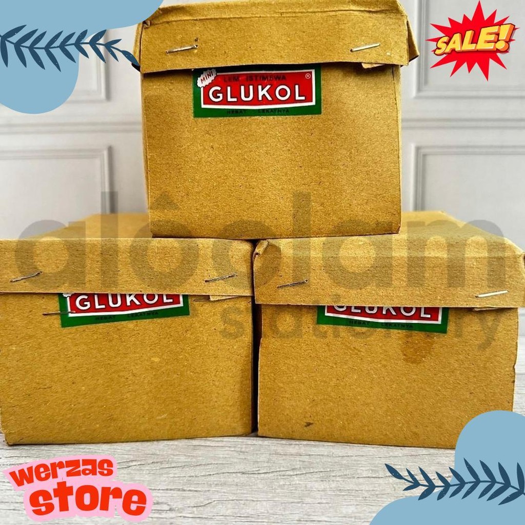 

Satu Pack (24 Pcs) Lem Kertas Glukol Tahan Lama Diskon