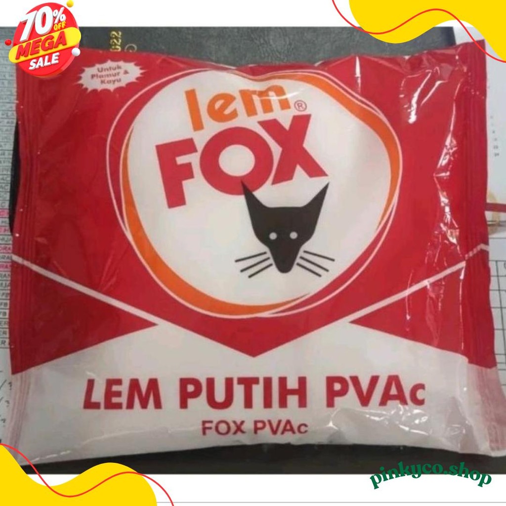 

Lem Putih Fox Pvac 700Gr Flash Sale! Diskon Hingga 70%