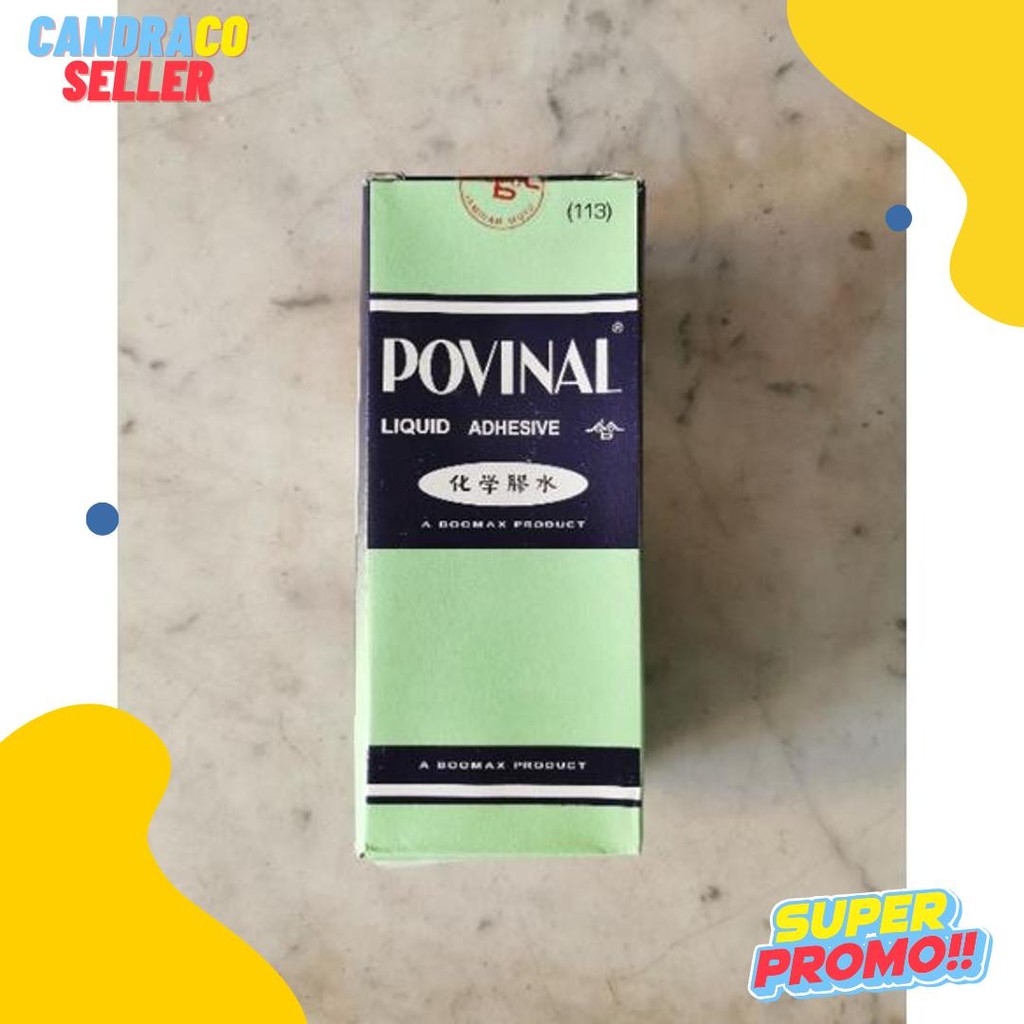 

Lem Povinal 113 Botol Refill Diskon Setengah Harga