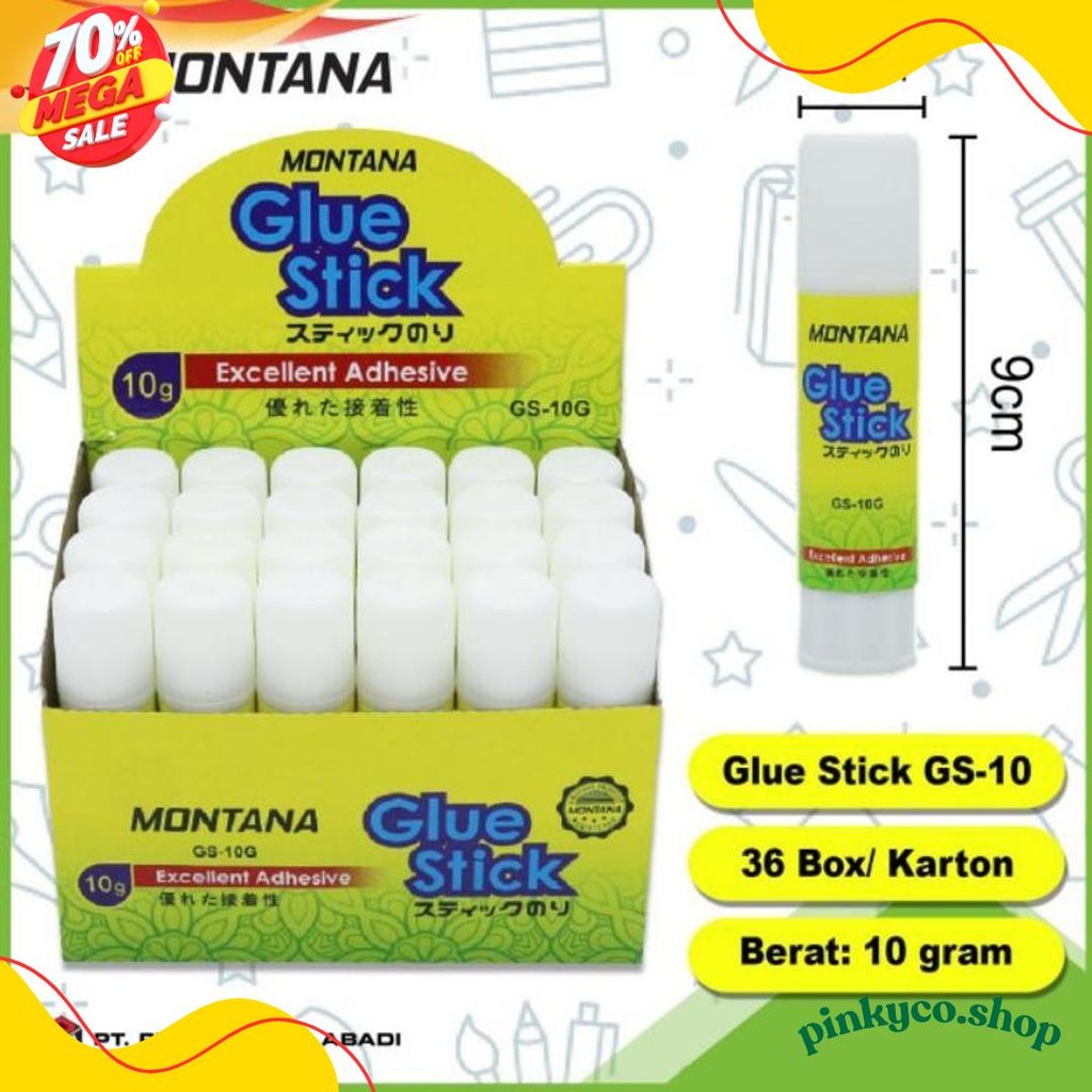 

Lem Stik Montana 10Gram No Odor Original Terlengkap Dan Termurah
