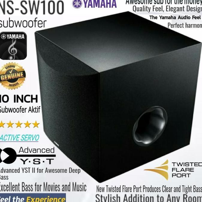 TERBARU - Subwoofer Aktif Yamaha 10 inch Active Servo