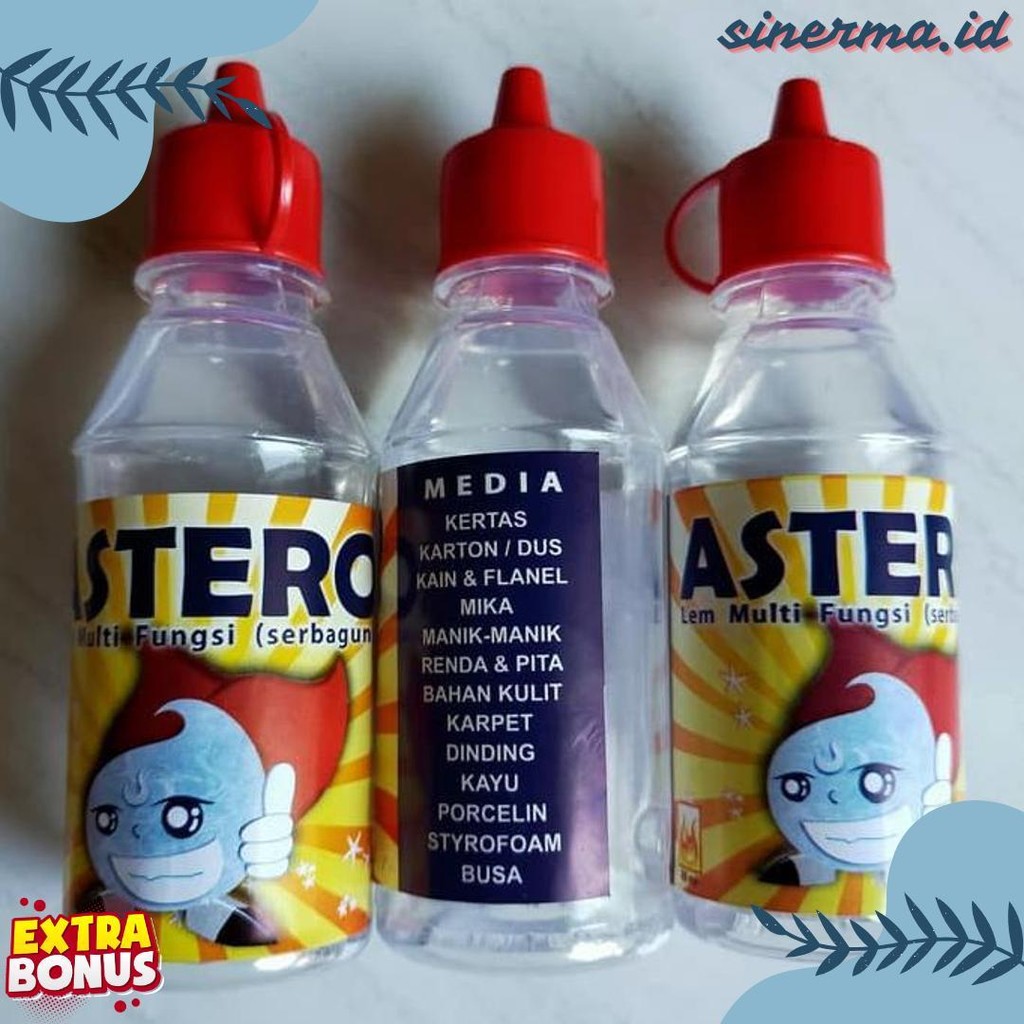 

Lem Kain - Lem Flanel - Lem Astero 85Ml - Lem Craft Diskon Setengah Harga