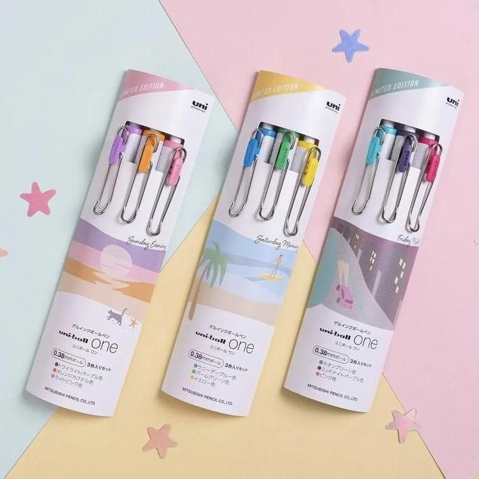 

BEBAS ONGKIR - Uni UniBall One Pop City Gel Ink Pen 0.38mm 0.5mm Limited Edition