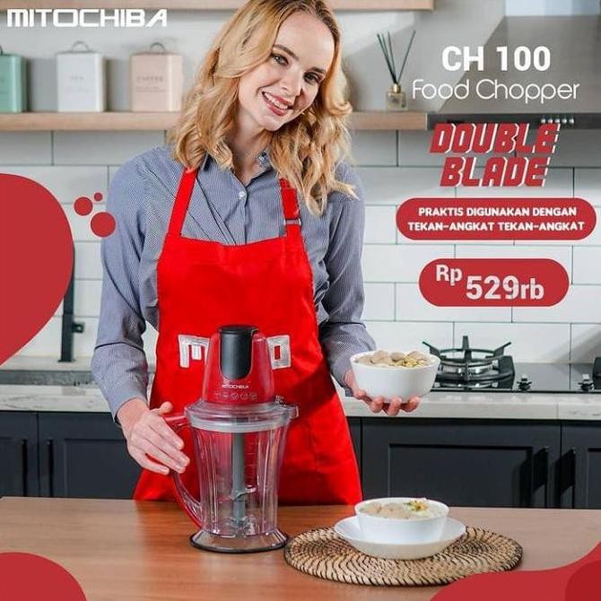 Tersedia Mitochiba Food Chopper Ch100 Blender Multi Fungsi Mitochiba CH 100