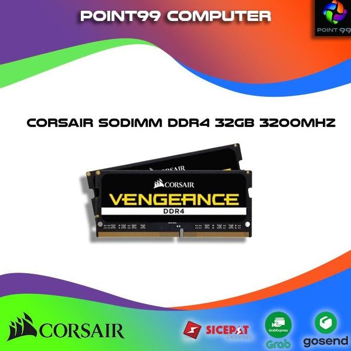 SODIMM CORSAIR VENGEANCE 2X16 32GB DDR4 3200MHz
