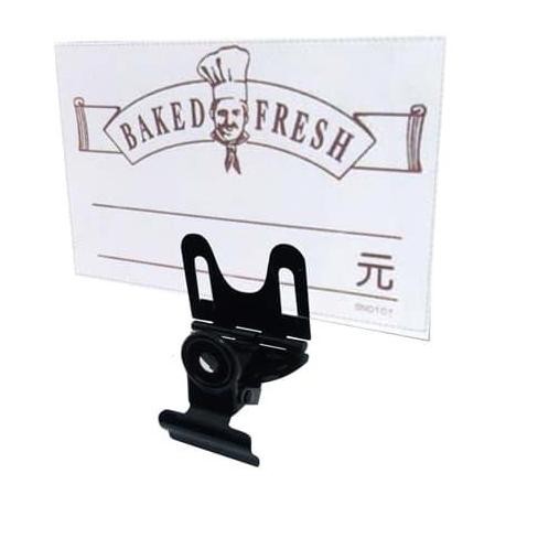 

READY SN85766 Price Tag Holder, Merk SANNENG (Black) isi 10 pcs NEW