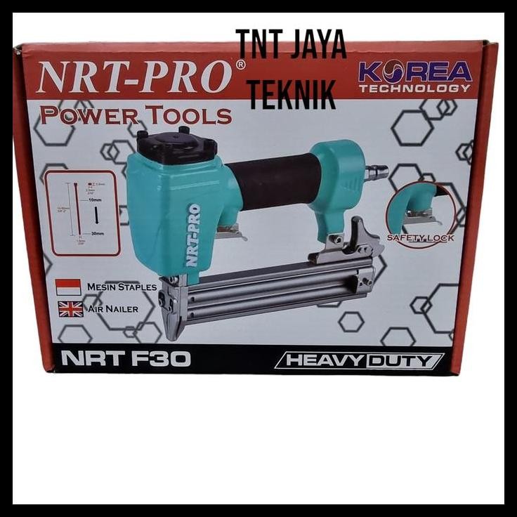 

PRODUK TERBARU NRT-PRO F30 AIR STAPLER GUN PAKU TEMBAK I / AIR NAILER F 30 NRT PRO